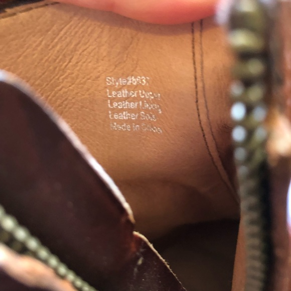 Madewell brown Sutton boots booties size 6 heels style 8637 - Picture 4 of 7